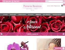 Tablet Screenshot of floreriarossinna.com